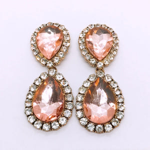 Bella Teardrop Evening Earrings