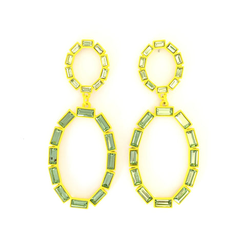 Eliza Open Circle Earrings