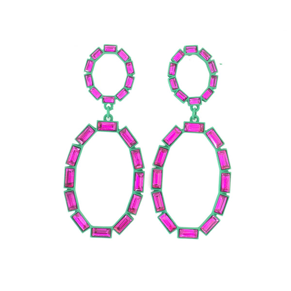 Eliza Open Circle Earrings