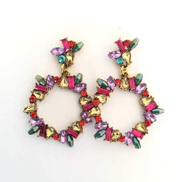 Allison Rhinestone Earrings